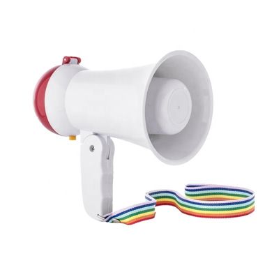 PMPO attivo 10W 5W Mini giocattolo di plastica piccolo megafono per gioco attivo