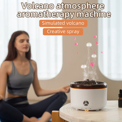 12W Nero Bianco Colore 3D Fiamma 2.0 Ultrasuoni Vulcano Diffusore Aroma Umidificatore 2023