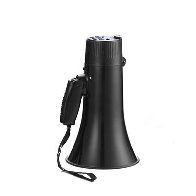 60Hz-23KHz Regime di frequenza Megafono pieghevole con microfono staccabile e USB/SD/AUX