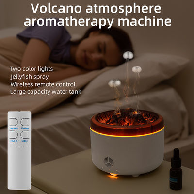 2023 Flame Volcano Umidificatore d'aria Diffusore di aroma Promozione di Natale con telecomando