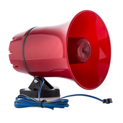Carta di memoria supportata 12V Sirena auto megafono altoparlante amplificatore con fonte di alimentazione DC
