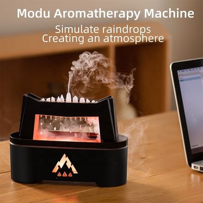 2023 Magic City Diffusore di aroma di olio essenziale ad ultrasuoni Umidificatore di gocce di pioggia Bianco NO