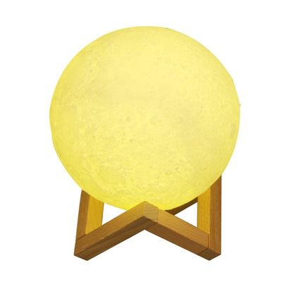 2021 Best Seller Buona lampada a luce lunare stampata in 3D con telecomando in modalità switch