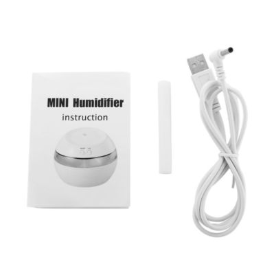 3W Portatile 130ml Mini Atomizzatore ad Ultrasuoni Umidificatore d'aria USB