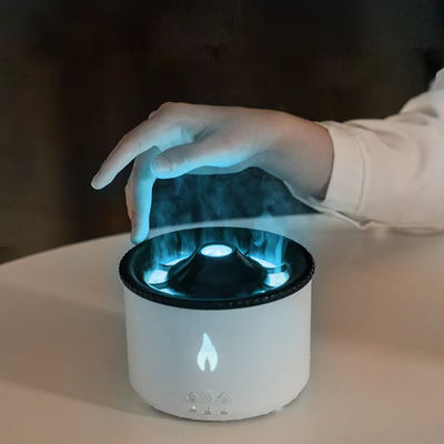 350ml Capacità 3D Flame Effect Vulcano Air Humidifier Aroma Diffuser per profumi domestici