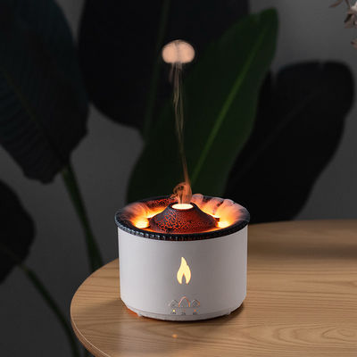 350ml Capacità 3D Flame Effect Vulcano Air Humidifier Aroma Diffuser per profumi domestici