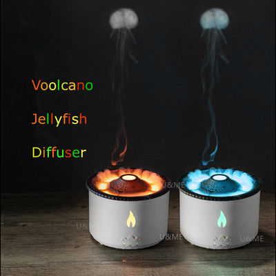 12W Potenza 2023 Amaz 24V Ultrasuoni Vulcano Vaporizer Aroma Diffusore Umidificatore 3D Fiamma
