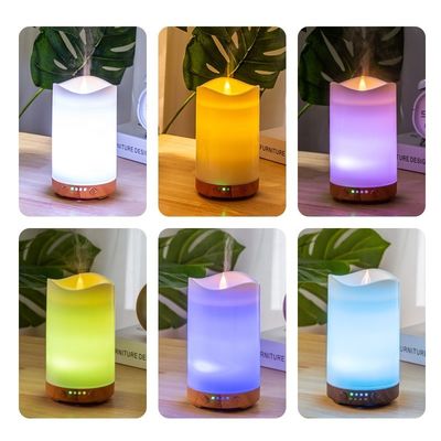 Migliora il tuo gioco di aromaterapia con il diffusore di aroma dell'olio essenziale a luce di candela da 130 ml