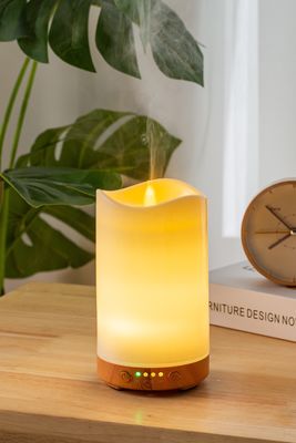 Migliora il tuo gioco di aromaterapia con il diffusore di aroma dell'olio essenziale a luce di candela da 130 ml