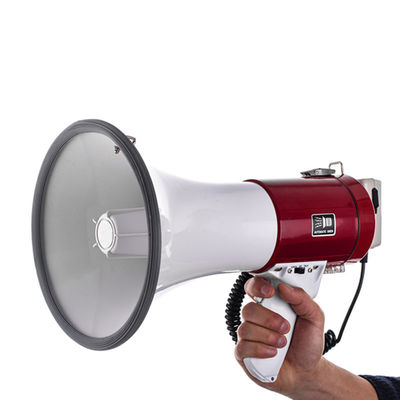 50W Potente Siren Handy Megaphone altoparlante senza batteria senza supporto Apt-x
