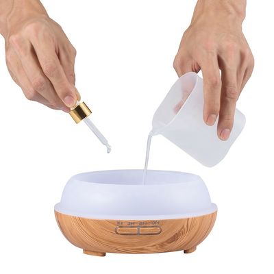 550ml Diffusore di aromaterapia con olio essenziale per la casa controllato da un'app di 12W