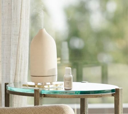 Best seller 2021 Diffusore di aroma in ceramica a pietra ad ultrasuoni da 100 ml con funzione di tempistica