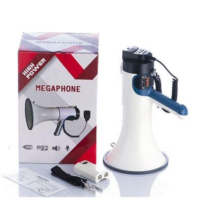 80W altoparlante bullhorn di grande potenza megafono portatile per esigenze di comunicazione efficaci