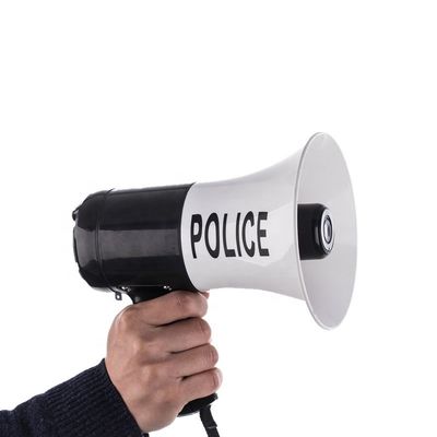 Megafono ricaricabile intelligente da 30 W per le forze armate e le esigenze di sicurezza
