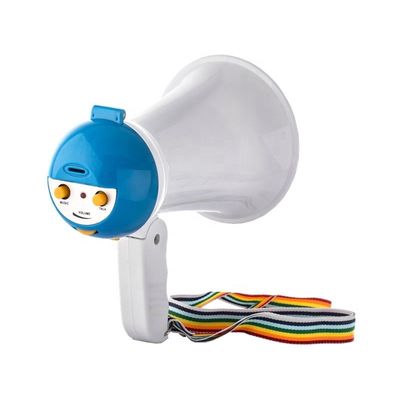 PMPO attivo 10W 5W Mini giocattolo di plastica piccolo megafono per gioco attivo